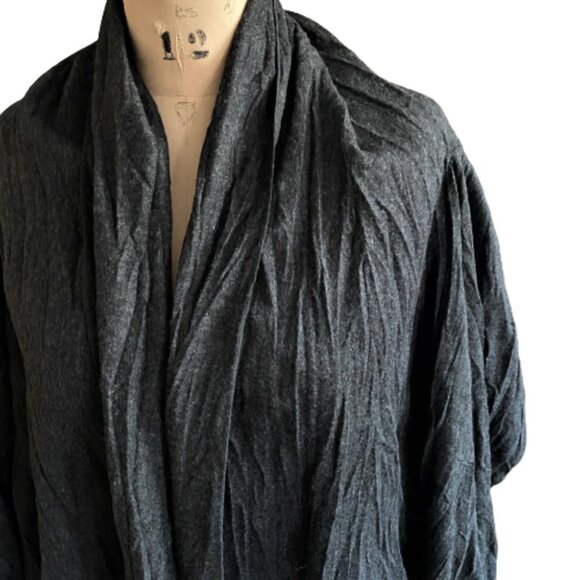 J Jill cascading cardigan sweater kimono style wool blend M - Picture 10 of 11
